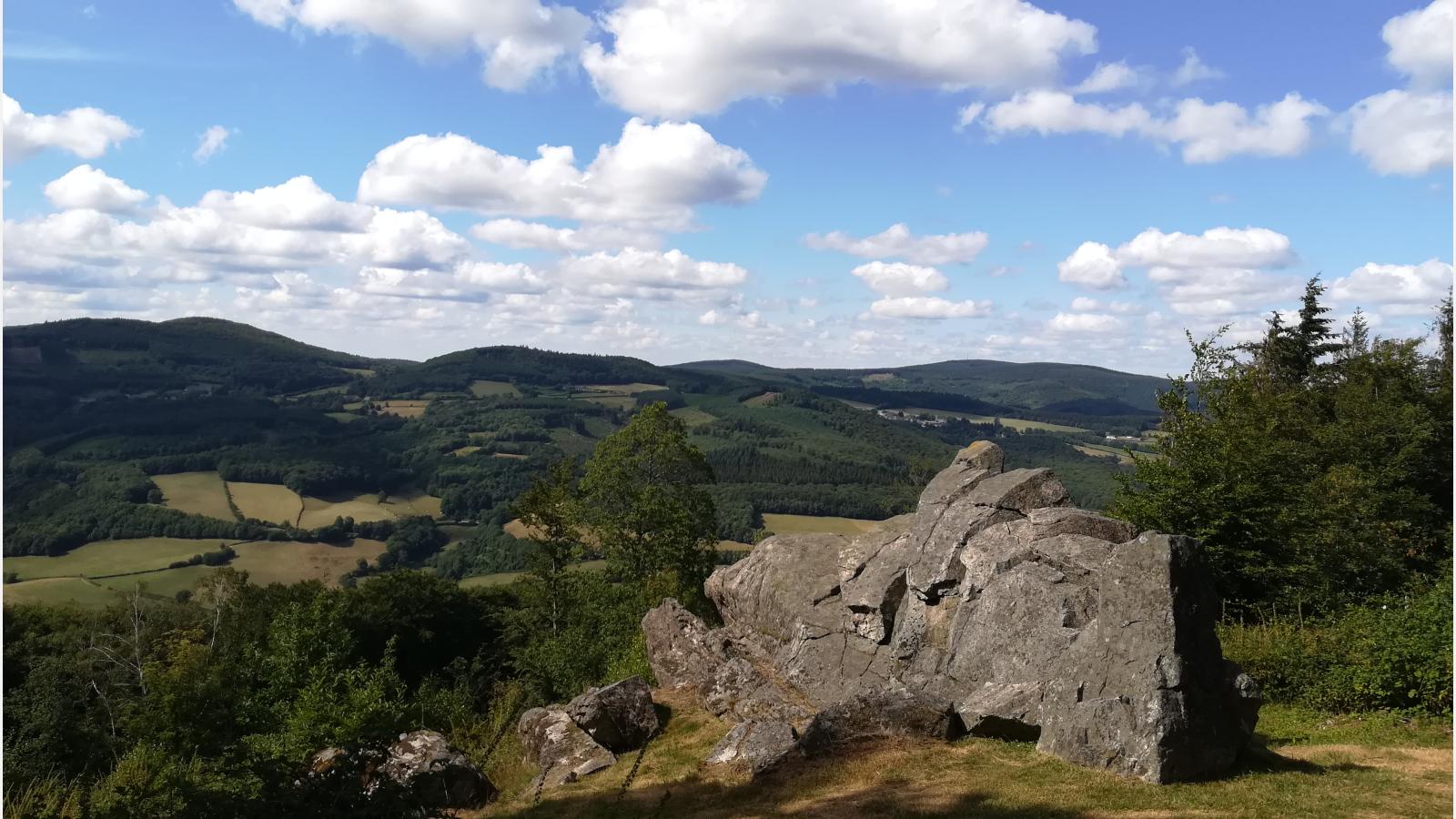 Vue du Mont Beuvray, Clément Garineaud